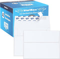 ValBox A2 Invitation Envelopes 4.375x5.75" White Envelopes Self Seal by ValBox