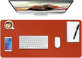 Boutilon Leather Desk Pad Protector, Non-Slip Mouse Pad, Laptop Desk Pad by Boutilon