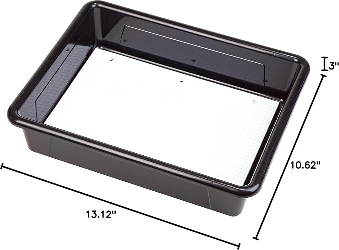 Storex Letter Size Flat Storage Tray – Organizer Bin - Image 11