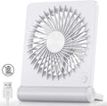 Koonie USB Fan, Strong Wind Quiet Small Desk Fan 220° Tilt Folding 3 Speeds by Koonie