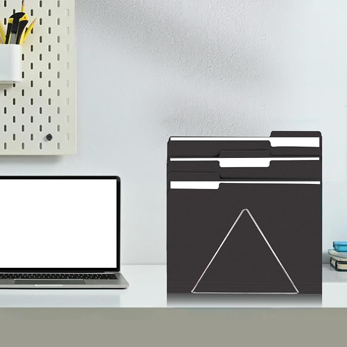 File Folder, RAZCC 100 Pack 1/3 Cut Tab File Folders Letter Size, Folders - Image 7
