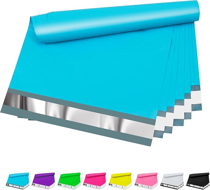 Poly Mailers 10x13 inch 200 Pcs, Waterproof and Tear-resistant Shipping Bags by VAPULCIO
