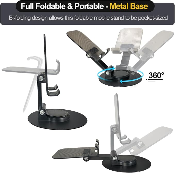 POQOD Foldable Cell Phone Stand - Image 3