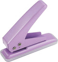 Single Hole Puncher, 1/4" Hole, 20 Sheet Capacity, 1 Pack | Metal Paper Punch by Tamaki