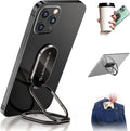 Phone Ring Holder Finger Kickstand, 360 Rotation Foldable Ultra-Thin Metal Cell by LENDOUBLE