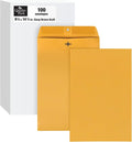 Quality Park 37894 Quality Park Clasp Envelopes, 9-1/4x14-1/2, Light Brown by Quality+Park