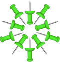 VAPKER Push Pins Tacks 120Pcs Solid Green Thumb Tacks Larger Size Pin Map Tacks by VAPKER