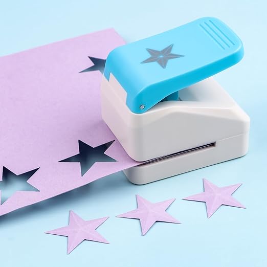 3D Star 1.4x1.4inch Embossing Punch; Punches Score Tools - Image 4