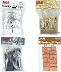 JAM PAPER Colorful Binder Clips Assortment by JAMPaper