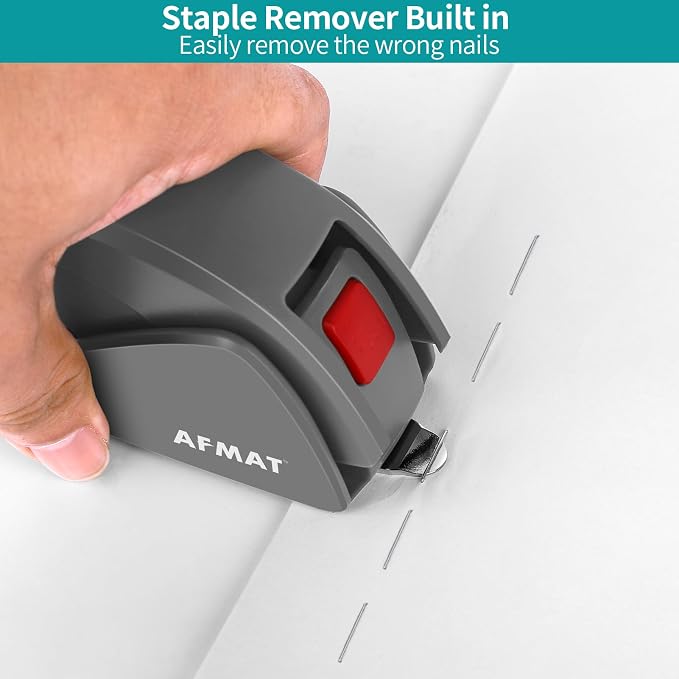 AFMAT Effortless Stapler for Desk, 50 Sheet Desktop Stapler, Ergonomic Office - Image 5