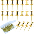 100Pcs Push Pins Gold, Stick Pins by Unknown