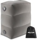 Inflatable Travel Foot Rest Pillow, Kids Airplane Bed, Adjustable Height Leg by Maliton