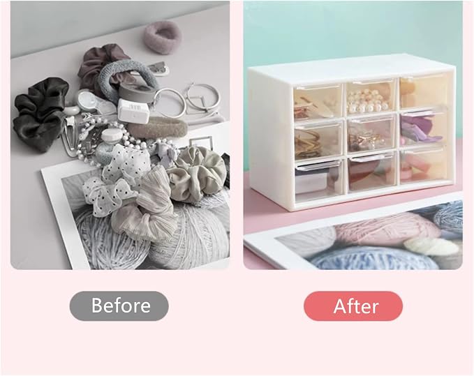 Feadily 2PCS Small Drawer Organizer - Image 6