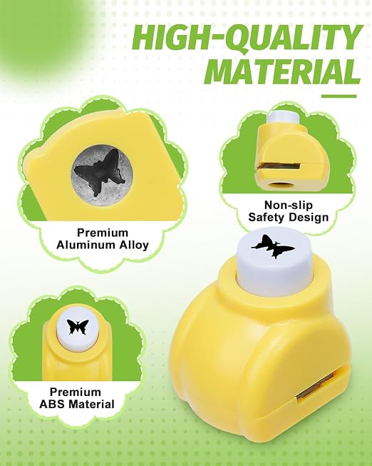 UCEC 15PCS Craft Shape Hole Punch Shapes, Paper Punches - Image 4