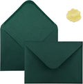 50 PCS Dark Green Colorful A7 Envelopes by YINUOYOUJIA