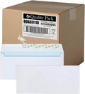 Quality Park #10 Security Envelopes, No Window, 24-lb White Wove, 4-1/8" x by Quality+Park