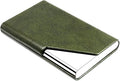 Padike Business Card Holder, Leather Business Card Case Pocket Card Holders by padike