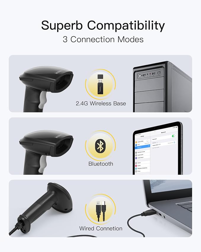 Inateck 2D Barcode Scanner - Image 4
