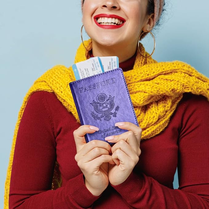 Passport and Vaccine Card Holder Combo, Passport Holder - Image 7