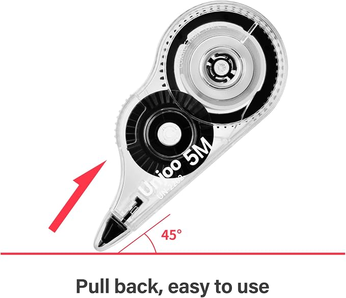 Unjoo White Correction Tape, For school - Image 5