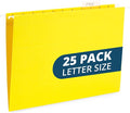 Hanging File Folders, Letter Size, Reinforced, 25 Pack | 25 Reinforced Hanging by BlueSummitSupplies