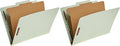 Amazon Basics Classification File Folders, 1 Divider, 2-Inch Embedded Fasteners by AmazonBasics