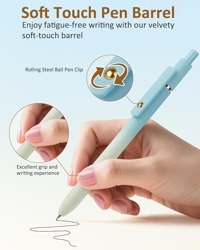 FIOVER Gel Pens, Cute Office Supplies Gifts - Image 2