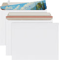 zmybcpack 50 Pack 11x14 inch White Rigid Mailer, Self Seal Photo Document by zmybcpack