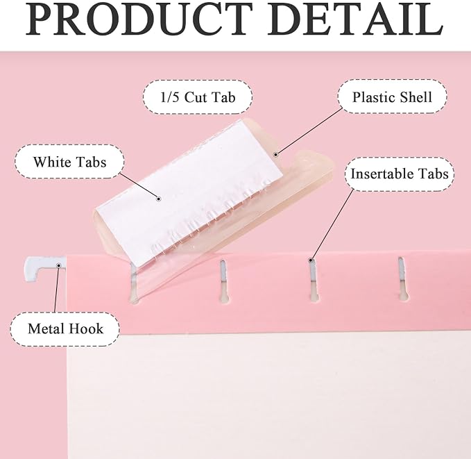 48 Pack Hanging File Folders Letter Size - Image 3