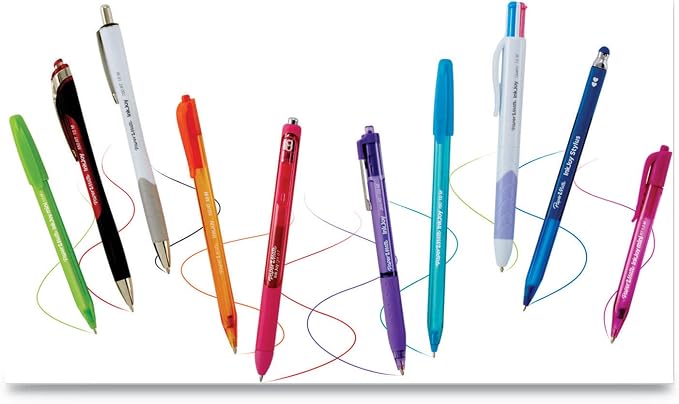 Paper Mate 2013155 InkJoy 50ST Ballpoint Pens, Medium Point, Box of 12 Pens - Image 6