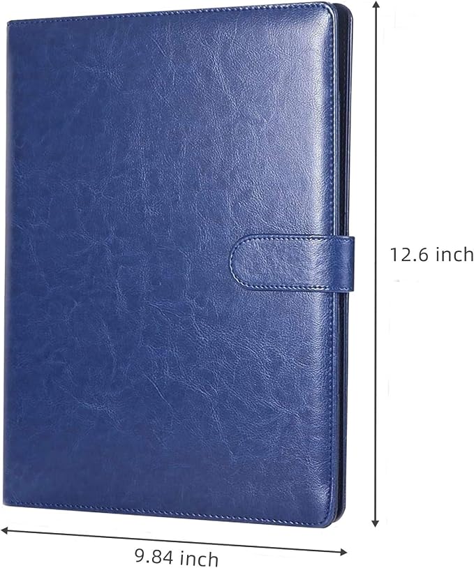Padfolio Clipboard Folder Portfolio, Mymazn Faux Leather Folder Storage - Image 2