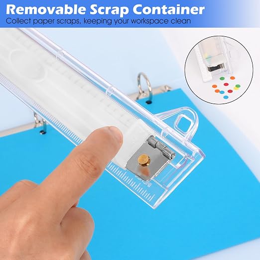 3 Hole Punch, Portable 3 Hole Puncher - Image 6
