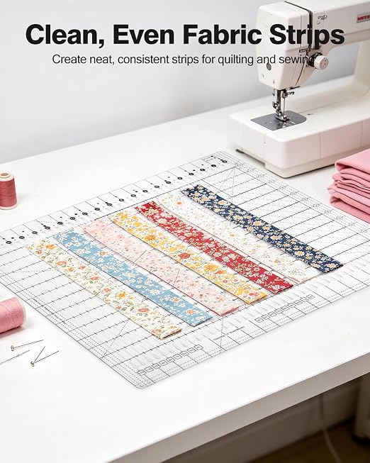 Quilting Rulers 17-3/4in x 22in, Slotted Quilting Ruler - Image 7