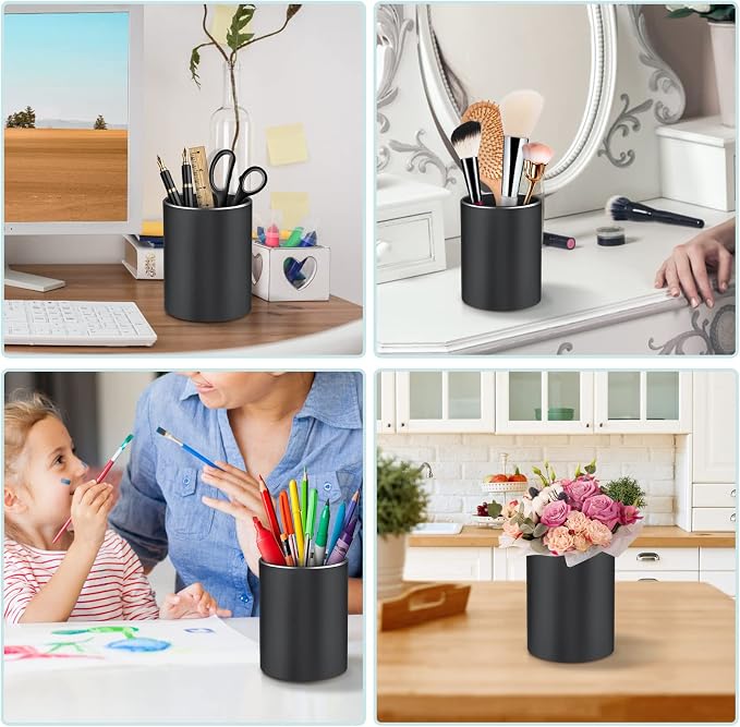 Pen Holder Pencil Holder for Desk, Metal desk pen holder, Makeup Brush Holder - Image 7