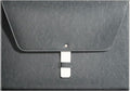 PU Leather A4 File Folder Large Document Holder Waterproof Envelope Folder Case by yufocusqc