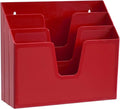Acrimet Horizontal Triple File Folder Holder Organizer, Open Top Desktop by Organizingyourlife