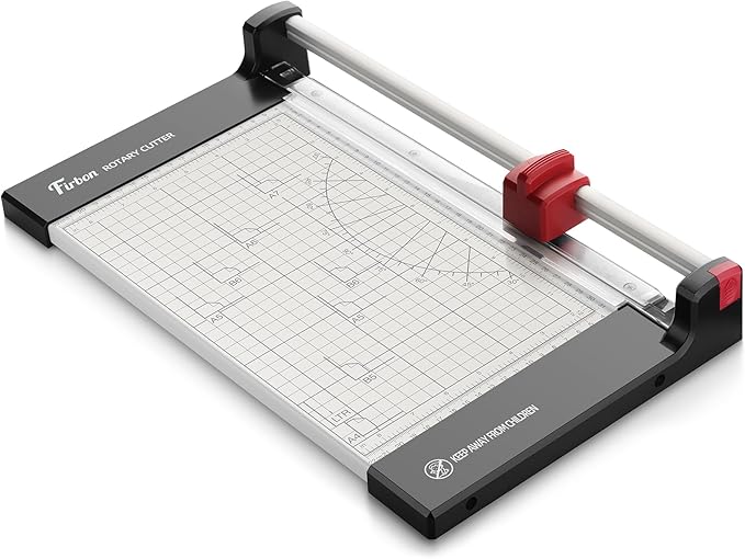 Firbon 12" Rotary Paper Trimmer by Firbon