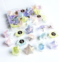 Push Pins for Walls, Star Decorative ThumbTacks for Cork Board Cute Tacks by KEYDUACU