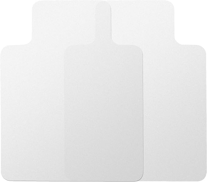 AiBOB 2 Pack 36"x48" Chair Mat for Hardwood Floors, No Curling, Protects Wood by AiBOBGoodValueChairmatforFloorProtection