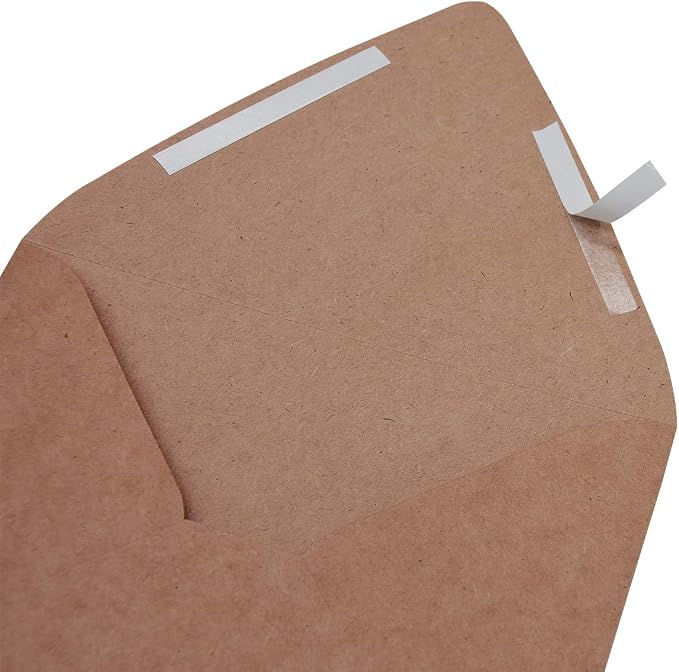 100 Pack 5x7 Brown Kraft Envelopes - Image 6