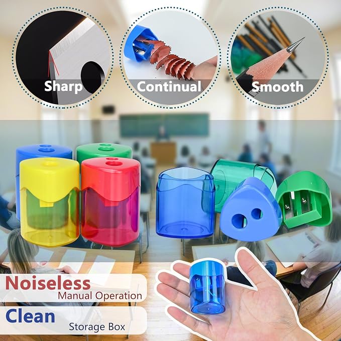 24Pcs Pencil Sharpener Manual - Image 4