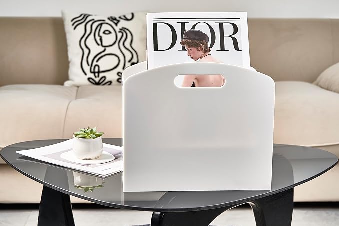 White Magazine Holder - Image 2