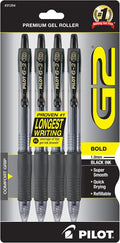 Pilot G2 Premium Refillable & Retractable Rolling Ball Gel Pens, Bold Point by PilotCorporationofAmerica
