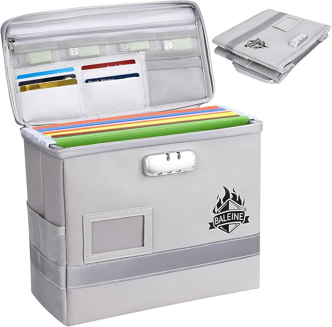 BALEINE Fireproof Document Box by BALEINE