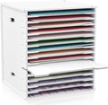 CroBlissful 15 Tier 12" x 12" Scrapbook Paper Organizer Adjustable Desk by CroBlissful