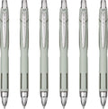 Uni-Ball Jetstream RT Ballpoint Pen, Fine Point, Sage Barrel, 6 Pens by uni-ball