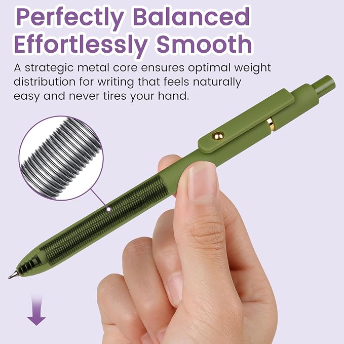 FIOVER Gel Pens, Smooth Writing Pens - Image 5