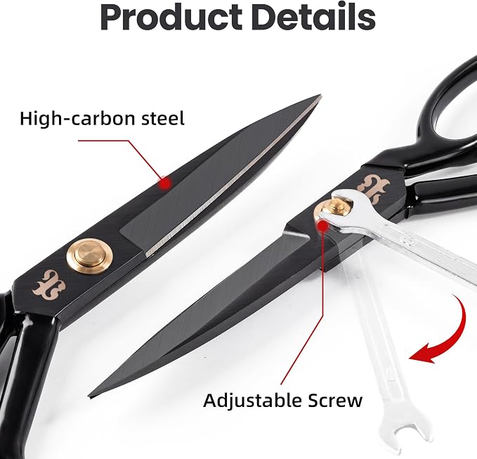 Professional 11" Tailor Scissors - Image 5