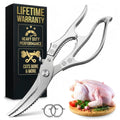 Premium Stainless Steel Poultry Shears – Heavy Duty Kitchen Shears by LIBERHAUS