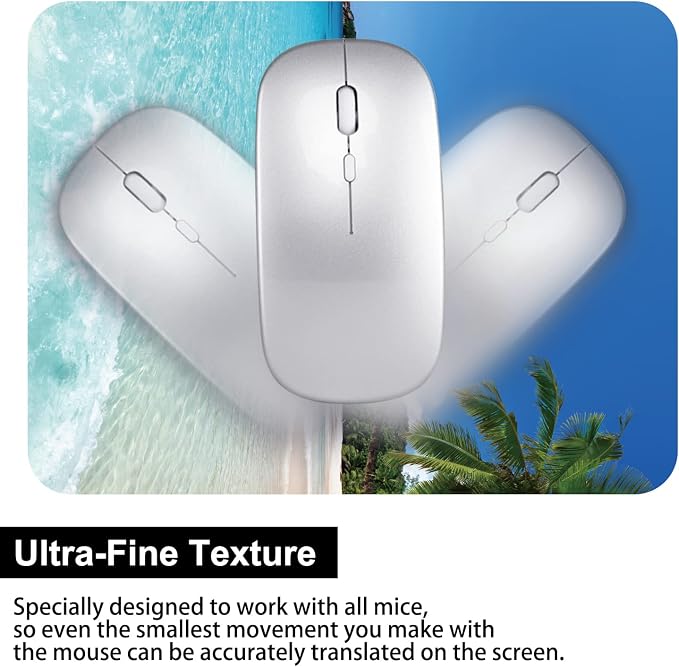 Small Mouse Pad 6 x 8 Inch, Audimi Mini Mouse Pad Thick - Image 6